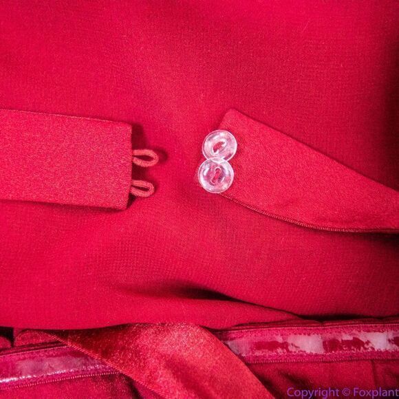 NEW Altar'd State red sequin maxi formal‎ dress, size L - Picture 14 of 16